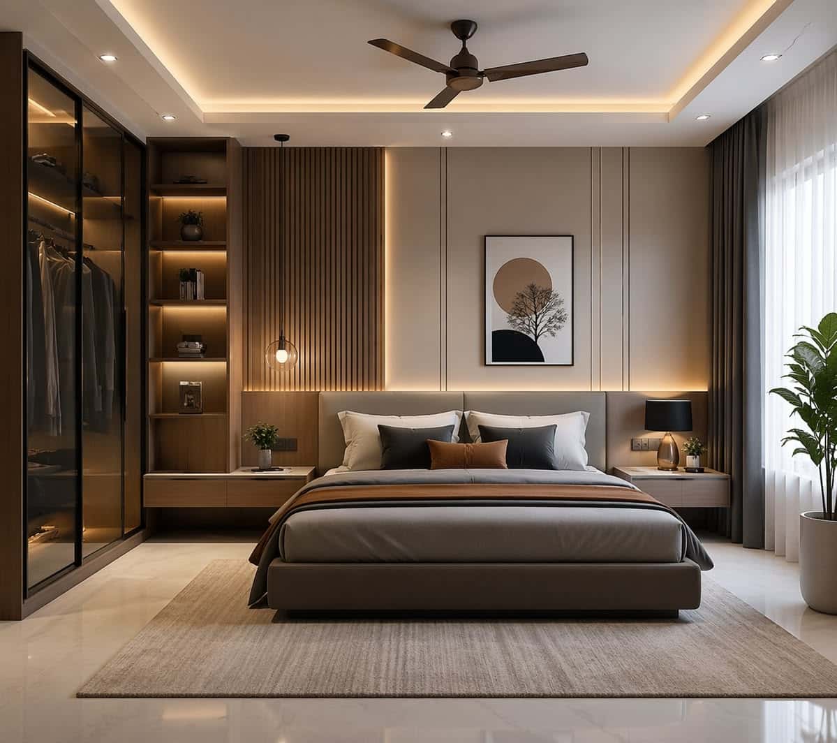 Brigade Granada 2 BHK floor plan