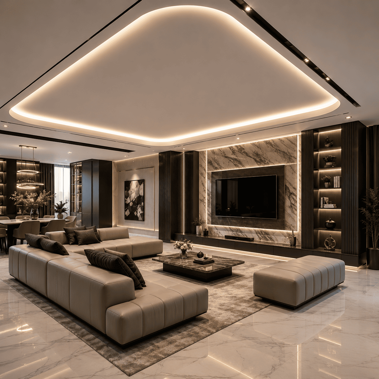 4 BHK + Maid at Godrej Brooklyn Avenue Kukatpally &mdash; representative interior